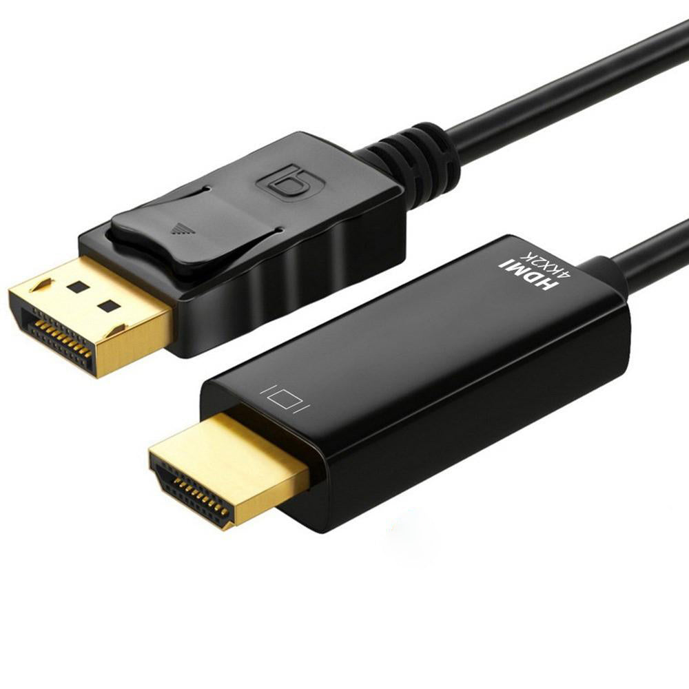 Gaming DesktopAstrotek 1m DisplayPort DP to HDMI Cable Converter Adapter - Male to Male 4K Resolution For Laptop PC to Monitor Projector HDTV Video Card