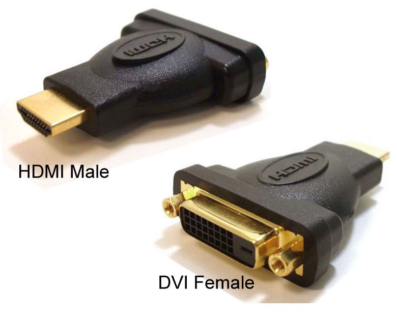 Gaming DesktopAstrotek HDMI to DVI-D Adapter Converter Male to Female