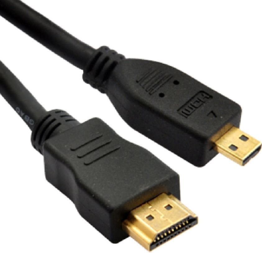 Gaming DesktopAstrotek HDMI to Micro HDMI Cable 3m - 1.4v 19 pins A Male to D Male 34AWG  OD4.2mm Gold Plated RoHS LS