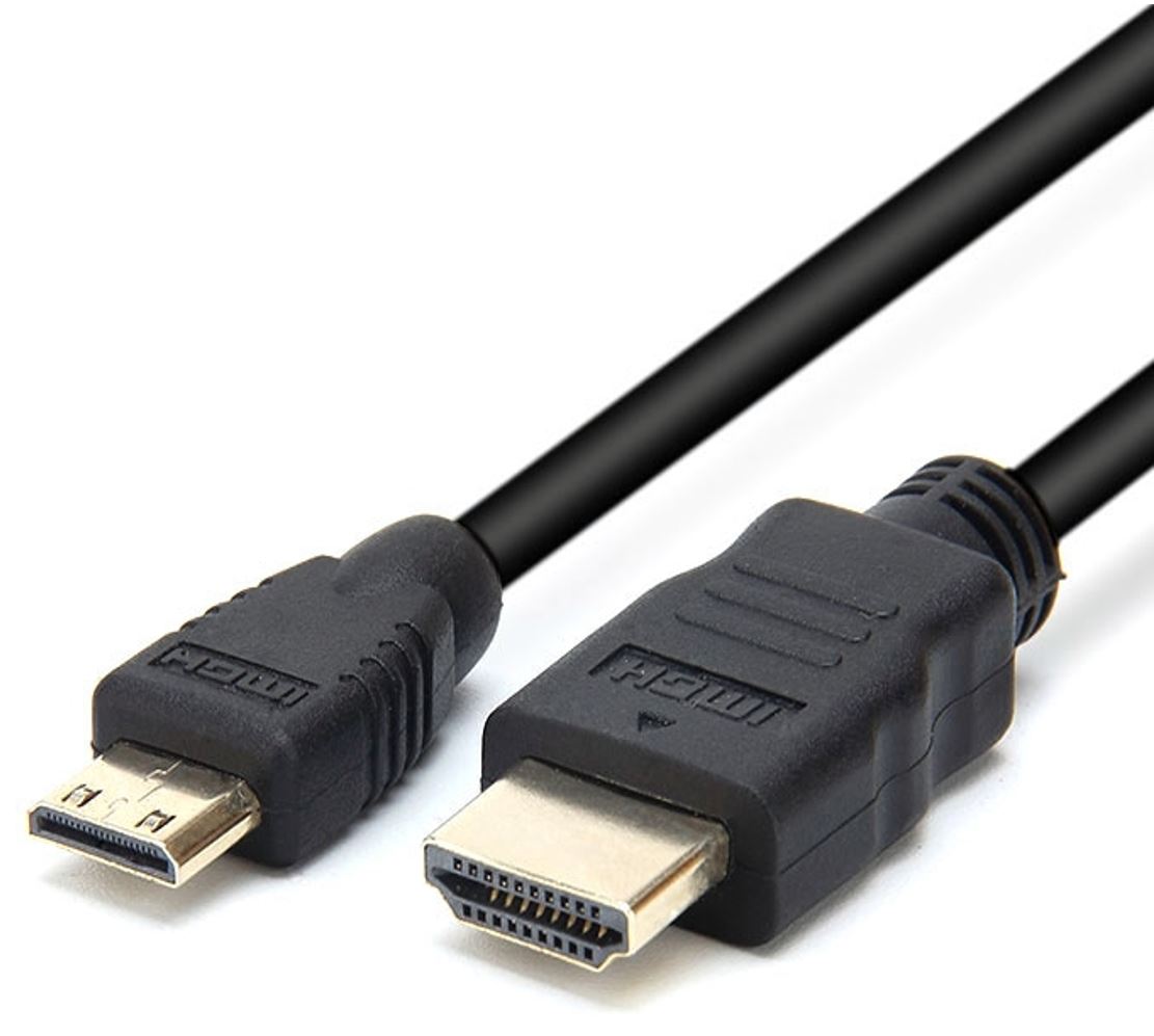 Gaming DesktopAstrotek Mini HDMI to HDMI Cable 2m with Ethernet 1.4V 3D HD 1080p Male to Male for Camera Camcorder Mobile Laptop Tablet Graphic Video Card