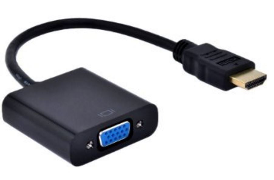 Gaming DesktopAstrotek HDMI to VGA Converter Adapter Cable 15cm - Type A Male to VGA Female