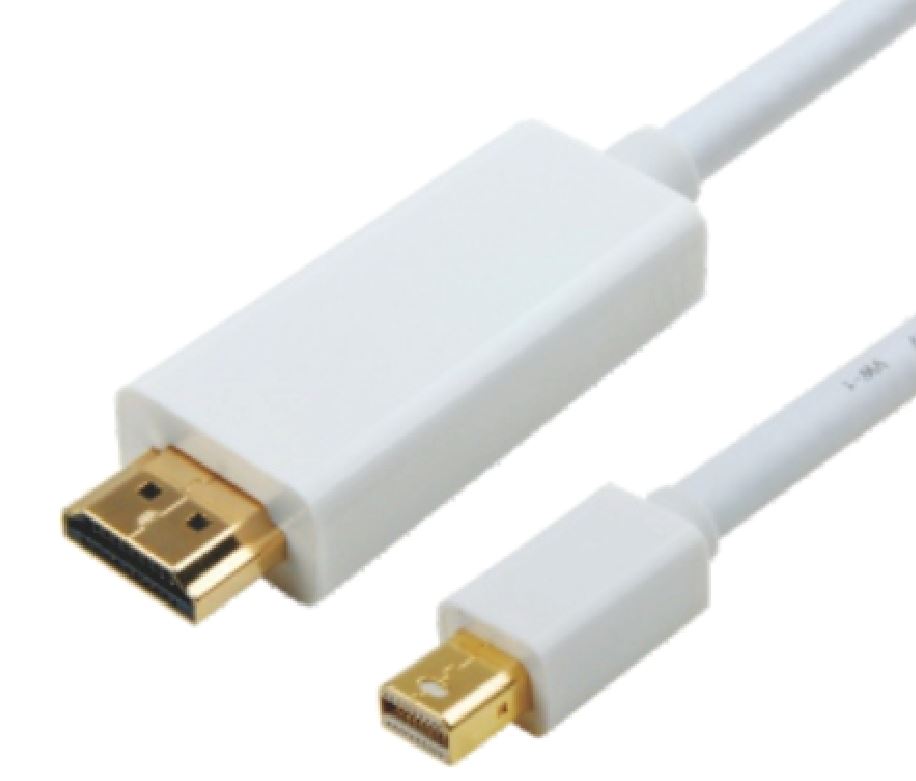 Gaming DesktopAstrotek Mini DisplayPort DP to HDMI Cable 1m - 20 pins Male to 19 pins Male Gold plated RoHS