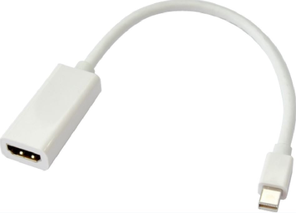 Gaming DesktopAstrotek Mini DisplayPort DP to HDMI Cable 15cm - 20 pins Male to Female 1080P Adapter Converter for Macbook Pro Air iMac Microsoft Surface Pro