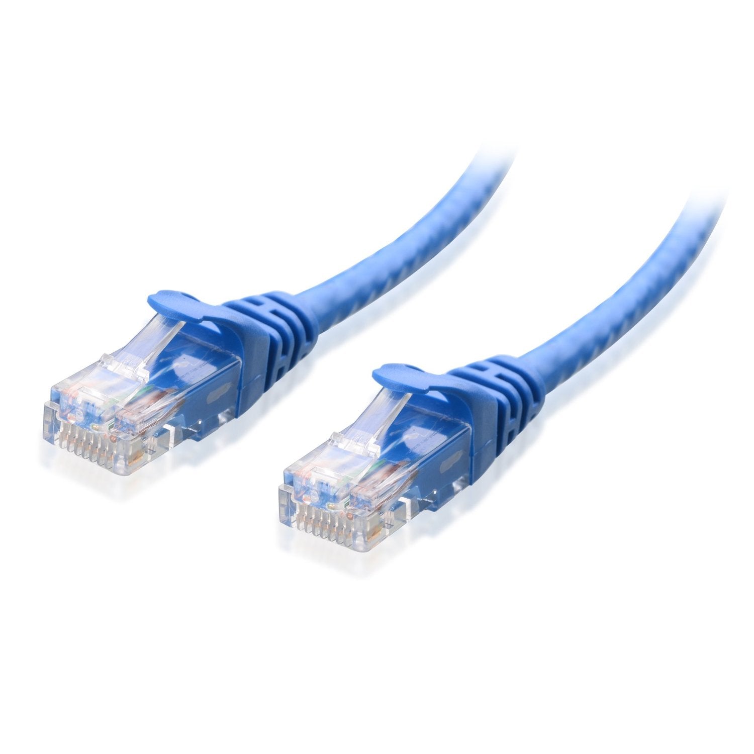 Gaming DesktopAstrotek CAT5e Cable 0.5m/50cm - Blue Color Premium RJ45 Ethernet Network LAN UTP Patch Cord 26AWG CU Jacket