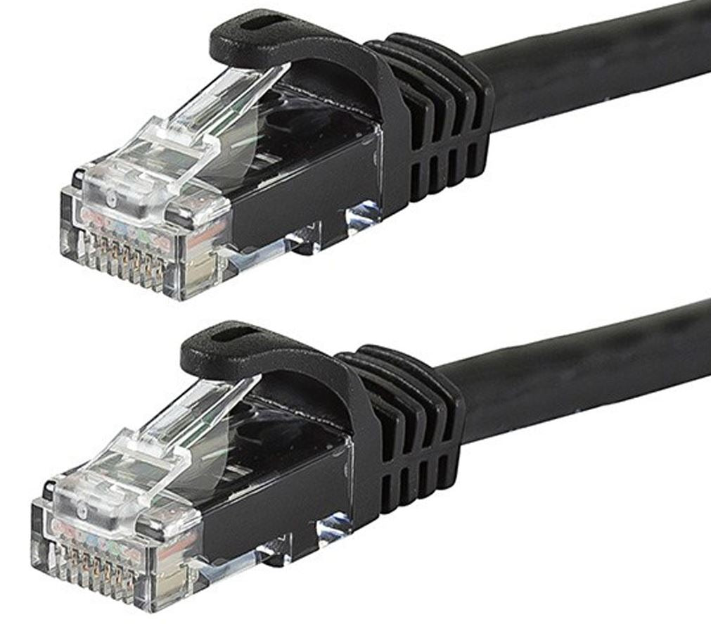 Gaming DesktopAstrotek CAT6 Cable 3m - Black Color Premium RJ45 Ethernet Network LAN UTP Patch Cord 26AWG CU Jacket