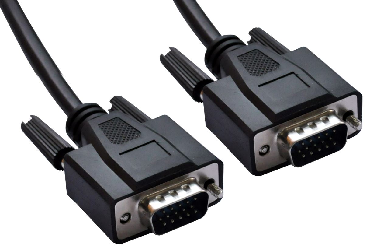 Gaming DesktopAstrotek VGA Monitor Cable 2m 15pin Male to Male with Filter for Projector Laptop Computer Monitor UL Approved