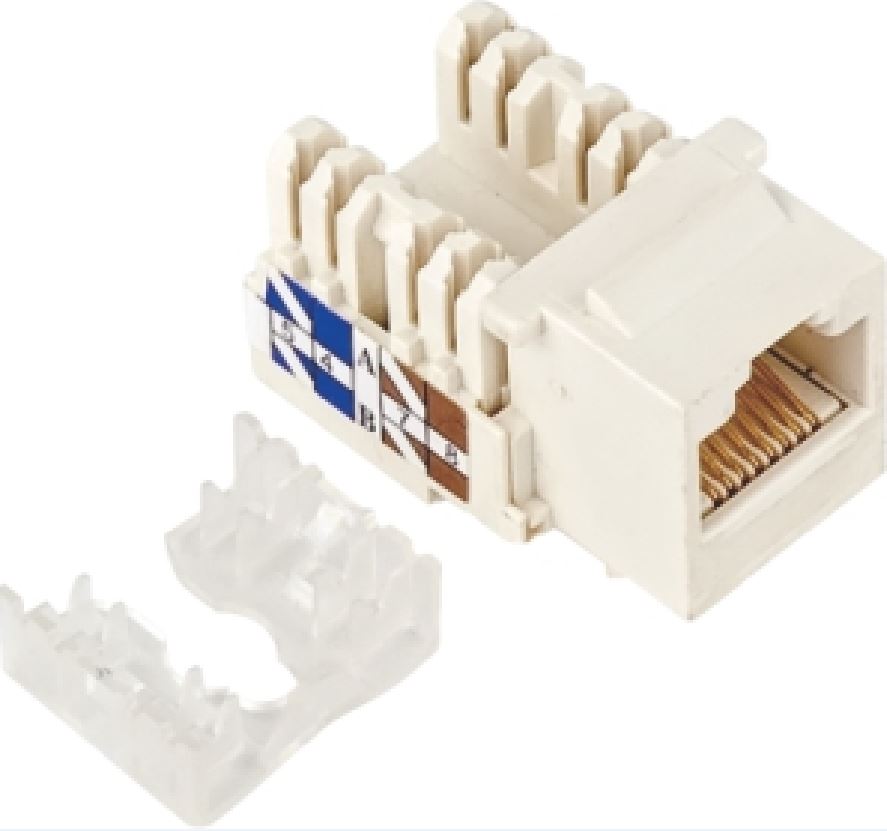 Gaming DesktopAstrotek CAT5e UTP Network Keystone Jack for Socket kit 10ps per pack Poly Bag White LS