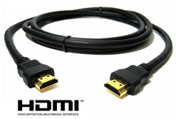 Gaming DesktopCabac HDMI Cable 50cm / 0.5m - V1.4 19pin M-M Male to Male Gold Plated 3D 1080p Full HD High S with Ethernet