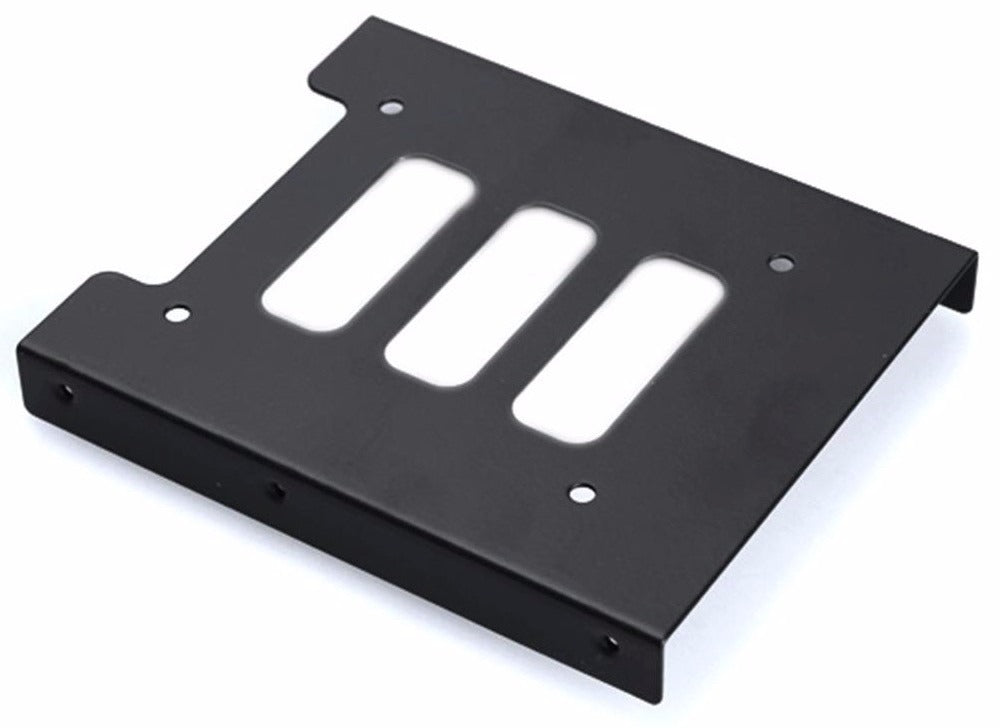 Gaming DesktopAywun 2.5' to 3.5' Bracket Metal. Supports SSD.  Bulk Pack no screw.  *Some cases may not be compatible as screw holes may required to be drilled.