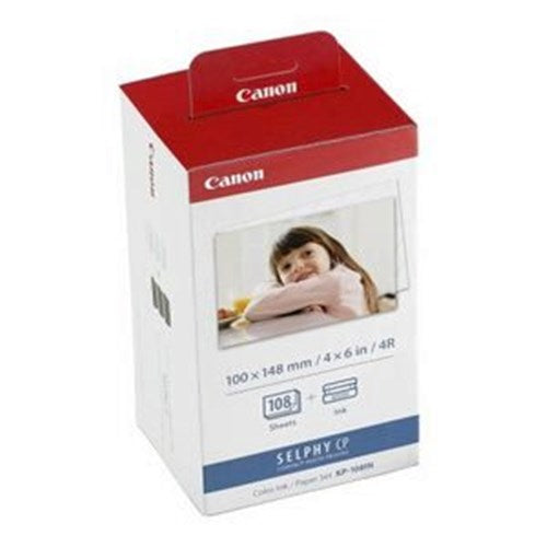 Gaming DesktopCANON INK & PAPER KP-108IN POSTCARD SIZE 148X100MM SUIT CP100