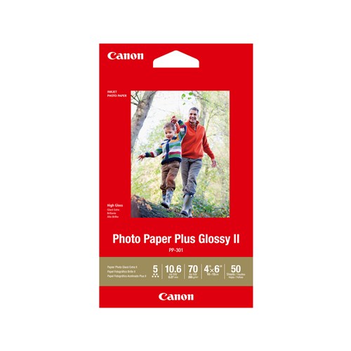 Gaming DesktopCANON PP3014X6-50 50 SHTS 260 GSM PHOTO PAPER PLUS GLOSSY II
