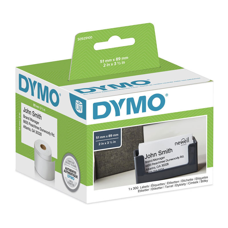 Gaming DesktopDymo LW 51mm x 89mm White