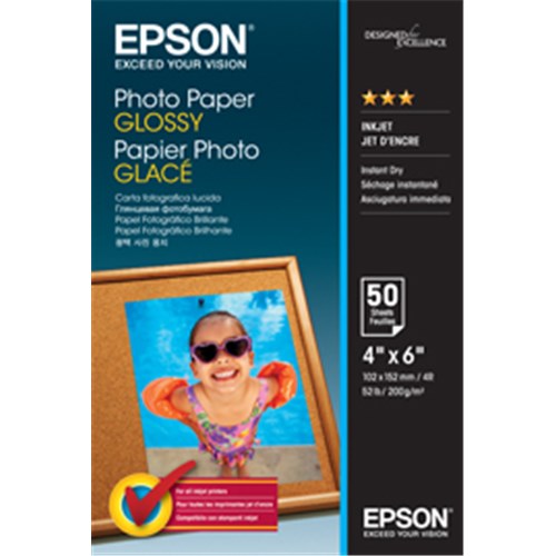 Gaming DesktopEPSON C13S042547 PHOTO PAPER GLOSSY 4X6 50 SHEET
