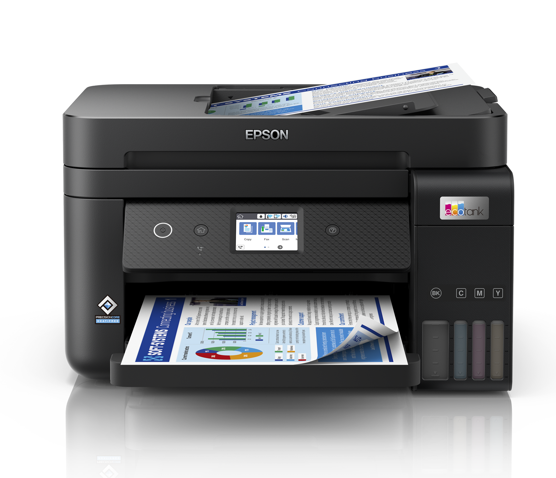 Gaming DesktopEPSON WORKFORCE ET-4850 ECOTANK 4 CLR INTEGRATED INK MULTIFUNCTION PRINTER