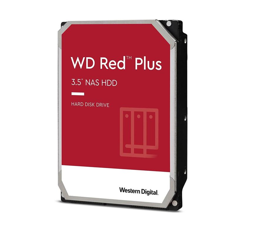 Gaming DesktopWestern Digital WD Red Plus 12TB 3.5' NAS HDD SATA3 7200RPM 256MB Cache 24x7 180TBW ~8-bays NASware 3.0 CMR Tech 3yrs wty