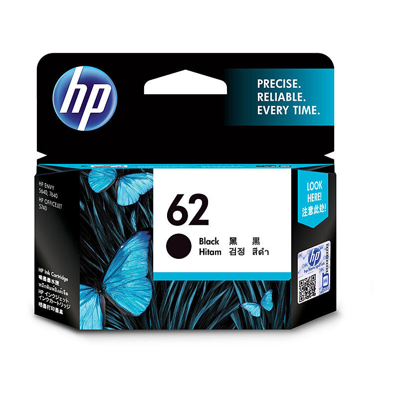Gaming DesktopHP #62 Black Ink C2P04AA