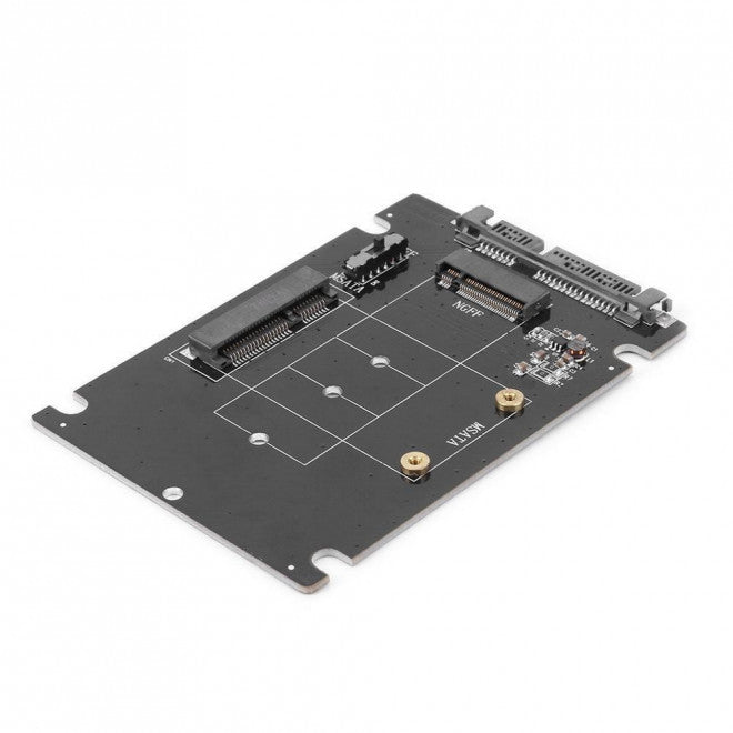 Gaming DesktopSimplecom SA207 mSATA + M.2 (NGFF) to SATA 2 In 1 Combo Adapter