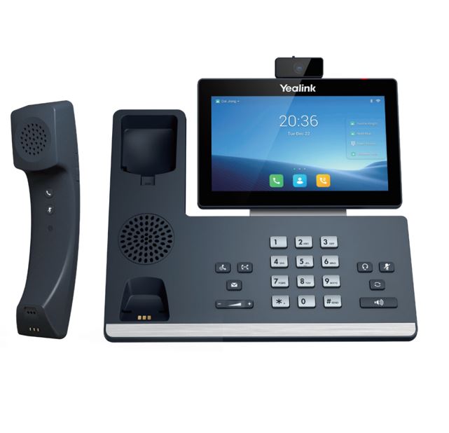 Gaming DesktopYealink T58WP-C 16 Line IP HD Android Phone with HD Camera