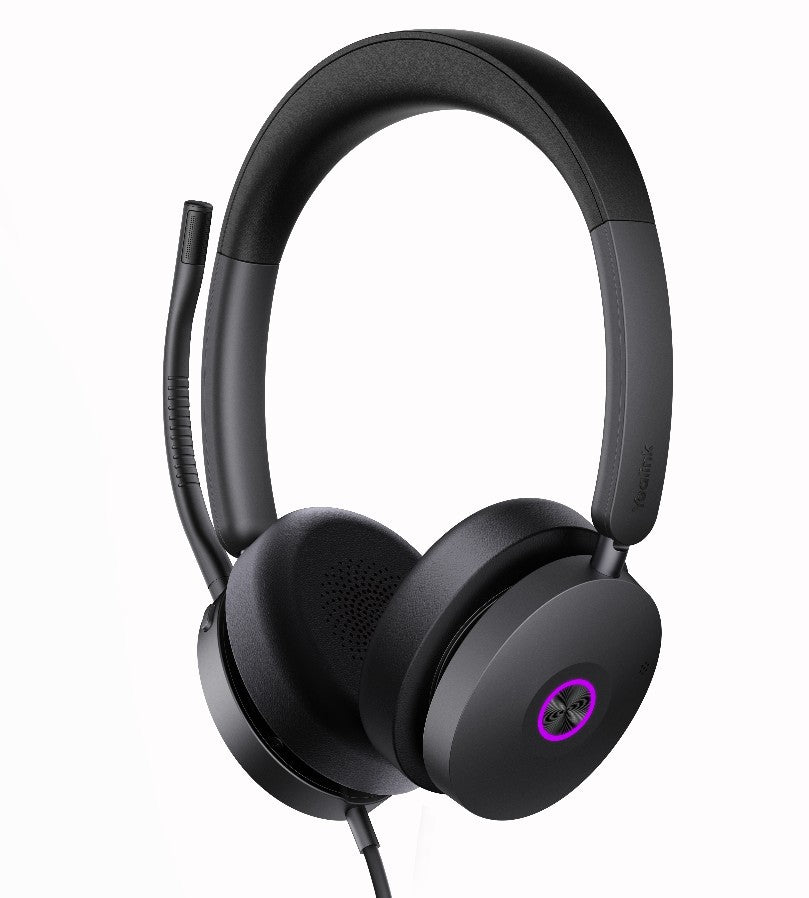 Gaming DesktopYealink UH48 UC USB Wired Headset Hybrid Active Noise Cancellation