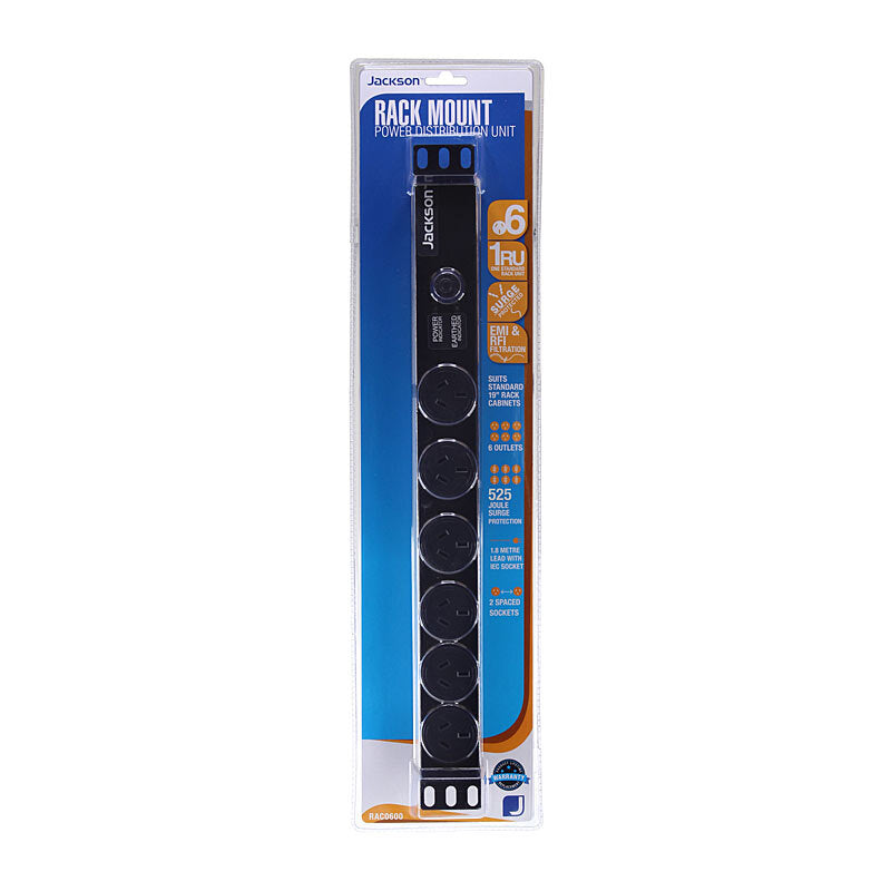 Gaming DesktopJackson 6 Way Rack Mount PDU