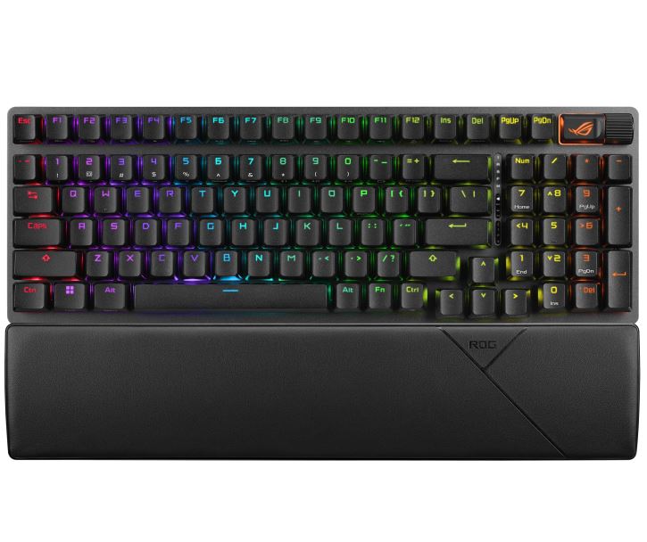 Gaming DesktopASUS ROG STRIX SCOPE II 96 WL Snow Switch Wireless Gaming Mechanical Keyboard