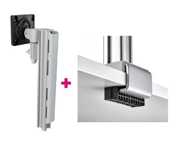 Gaming DesktopAtdec AWMS-1340 130mm Arm + 400mm Post / 12kg (26.5lb) Flat Screens