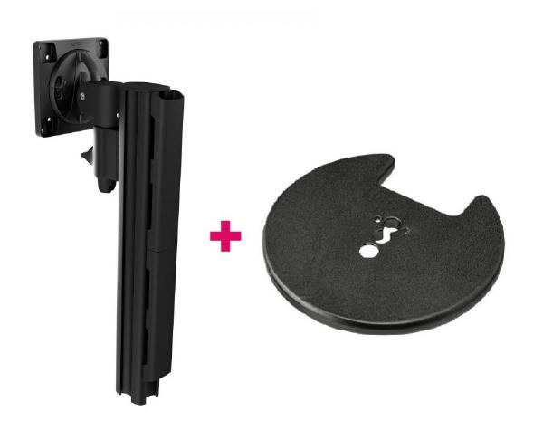 Gaming DesktopAtdec AWMS-1340 130mm Arm + 400mm Post / 12kg (26.5lb) Flat Screens