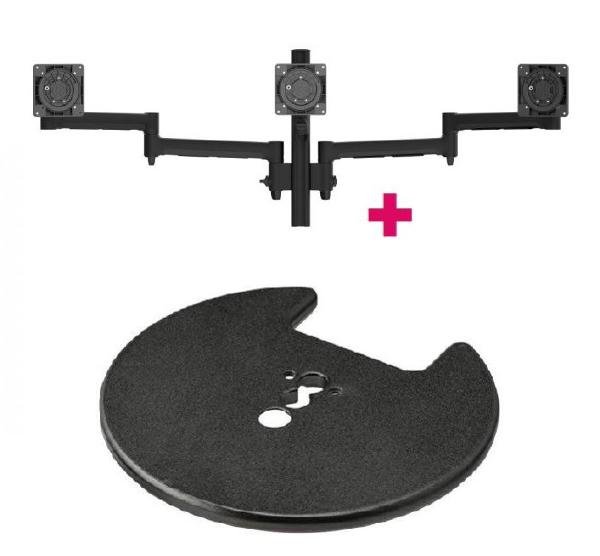 Gaming DesktopAtdec AWMS-3-13714 Triple Monitor Arms + 400mm Post / 12kg (26.5lb) Flat Screens
