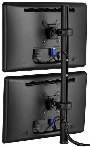 Gaming DesktopAtdec Spacedec POS Display Pole 750mm long 42mm diameter pole with two display heads. Max load: 12kg. VESA up to 100x100