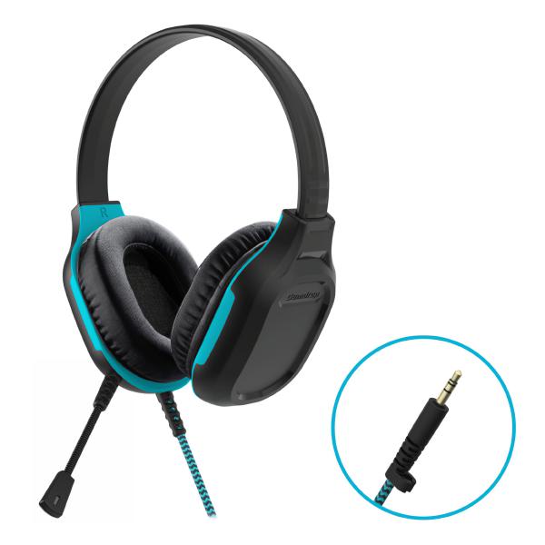 Gaming DesktopGumdrop DropTech Kids Rugged Headset with microphone - 3.5 Audio Jack