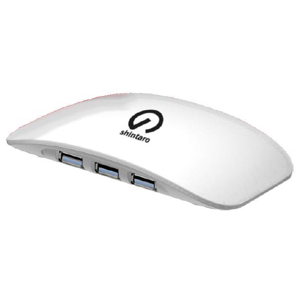 Gaming DesktopShintaro 4 Port USB 2.0 Hub - Compact & Lightweight Design for Multiple Device Connectivity