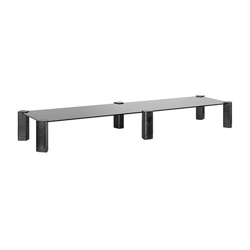 Gaming DesktopBrateck Dual Monitor Tempered Glass Modular Riser (1029x285x127mm) Fit Screen Size 13'~32' Weight Capacity Up to 20kg