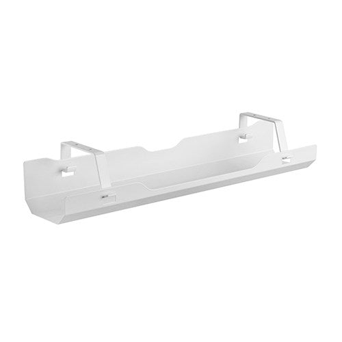 Gaming DesktopBrateck Under-Desk Cable Management Tray - Dimensions:600x135x108mm - White