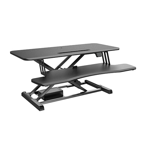 Gaming DesktopBrateck Electric Sit Stand Desk Converter (950x615x156~480mm) with Keyboard Tray Deck (Standard Surface) Worksurface Up to 20kg