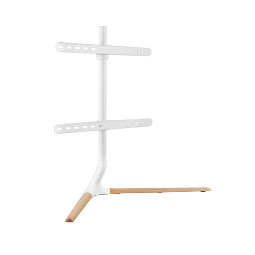 Gaming DesktopBrateck Modern Linear Tabletop TV Stand For 49'-70' TVs  -- Matte White & Beech