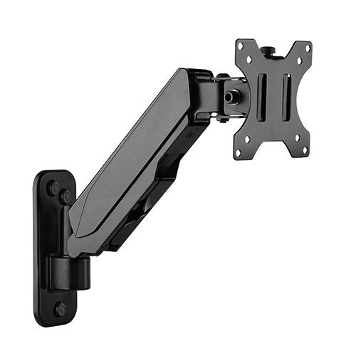 Gaming DesktopBrateck Single Screen Wall Mounted Gas Spring Monitor Arm