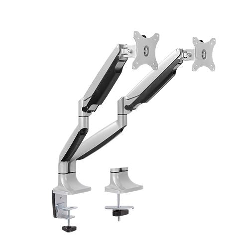 Gaming DesktopBrateck Dual Monitor Aluminum Interactive Counterbalance Monitor Arm Fit Most 13''-32''  Monitors Up to  9kg per screen VESA 75x75/100x100