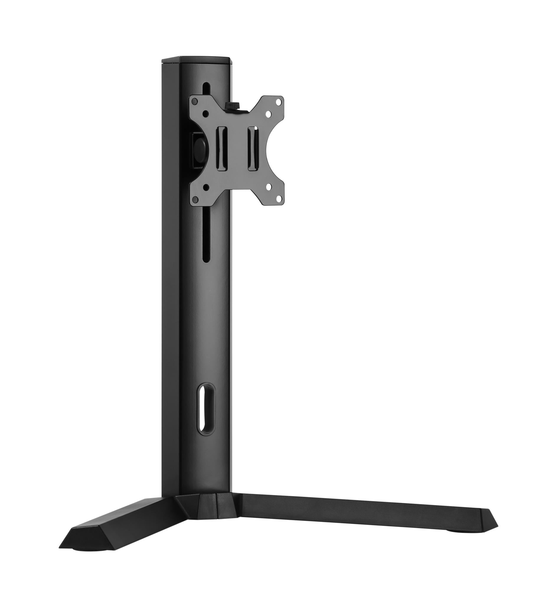 Gaming DesktopBrateck Single Free Standing Screen Classic Pro Gaming Monitor Stand Fit Most 17'-32' Monitor Up to 8kg/Screen--Black Color VESA 75x75/100x100