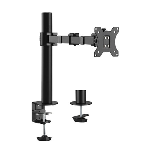 Gaming DesktopBrateck Single Monitor Affordable Steel Articulating Monitor Arm Fit Most 17'-32' Monitor Up to 9kg per screen VESA 75x75/100x100