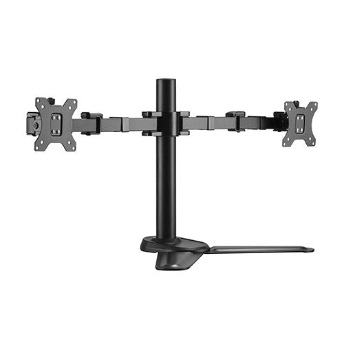 Gaming DesktopBrateck Dual Free Standing Monitors Affordable Steel Articulating Monitor Stand Fit Most 17'-32' Monitors Up to 9kg per screen VESA 75x75/100x100