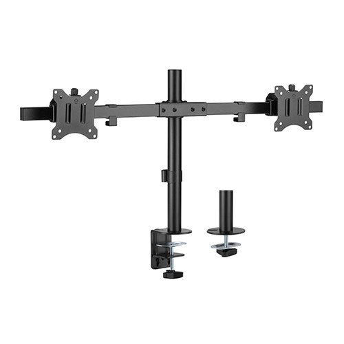 Gaming DesktopBrateck Pole Mount Dual-Screen Monitor Mount Fit Most 17'-32' Monitors