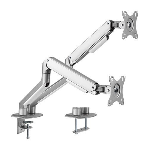 Gaming DesktopBrateck Dual Monitor Economical Spring-Assisted Monitor Arm Fit Most 17'-32' Monitors
