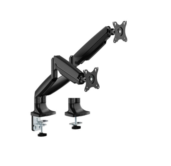 Gaming DesktopBrateck LDT82-C024E-BK DUAL SCREEN HEAVY-DUTY MECHANICAL SPRING MONITOR ARM For most 17'~35' Monitors