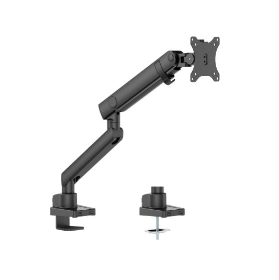 Gaming DesktopBrateck LDT84-C012-B SINGLE SCREEN SLIM HEAVY-DUTY MECHANICAL SPRING MONITOR ARM BLACK
