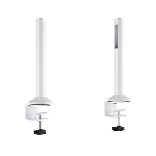 Gaming DesktopBrateck Slatwall Desk Mounting Pole