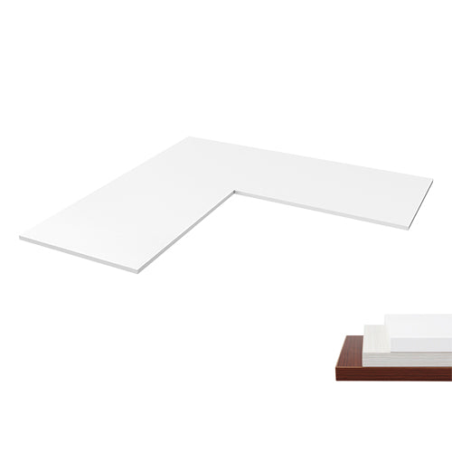 Gaming DesktopBrateck L-Shape(90°) Particle Board Desk Board