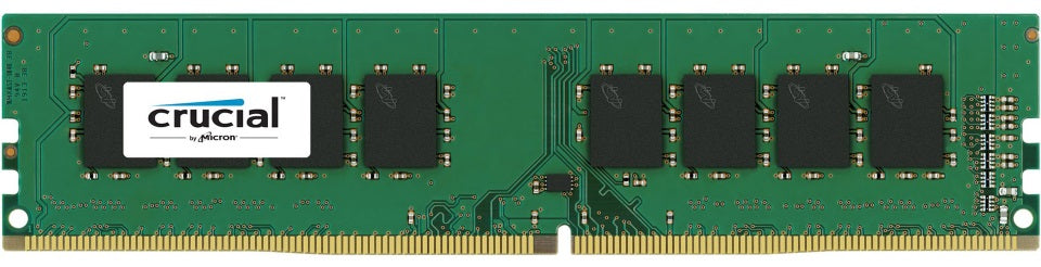 Gaming DesktopCrucial 8GB (1x8GB) DDR4 UDIMM 2400MHz CL17 Dual Ranked Desktop PC Memory RAM