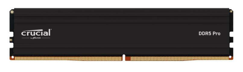 Gaming DesktopCrucial Pro 16GB (1x16GB) DDR5 UDIMM 5600MHz CL46 Black Heat Spreader Support Intel XMP AMD Ryzen for Desktop PC Gaming Memory