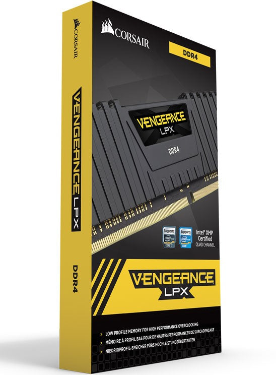 Gaming DesktopCorsair Vengeance LPX 16GB (2x8GB) DDR4 3200MHz C16 Desktop Gaming Memory Black - AMD Ryzen