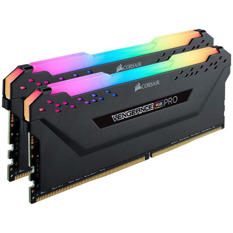 Gaming DesktopCorsair Vengeance RGB PRO 16GB (2x8GB) DDR4 3200MHz C16 Desktop Gaming Memory